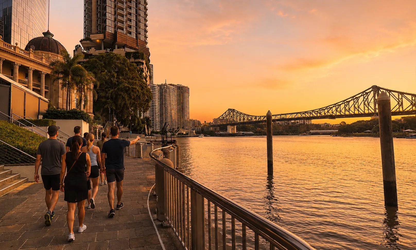 Brisbane River & Skyline Walk